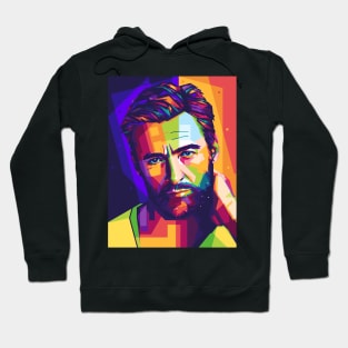 Hugh Jackman Art Hoodie